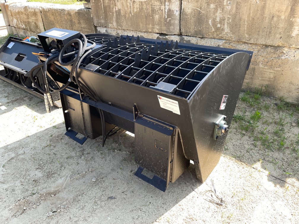 2025 JCT Heavy Duty Skid Steer Concrete Mixer