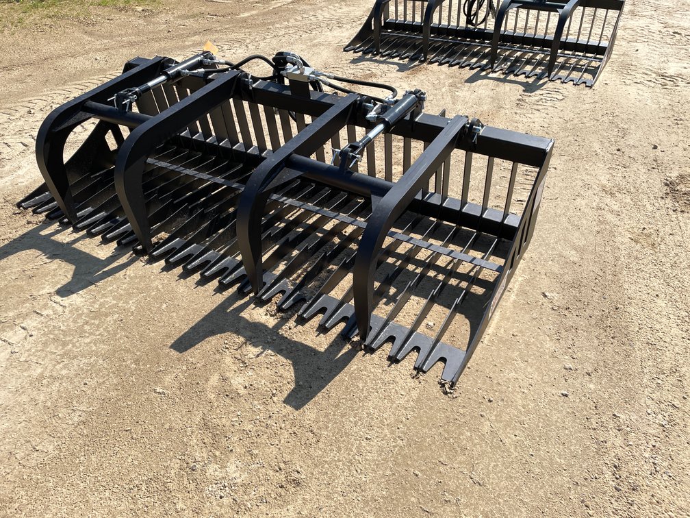 2025 JCT Skid Steer Rock Grappler Attachment