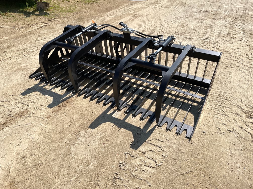 2025 JCT Skid Steer Rock Grappler Attachment