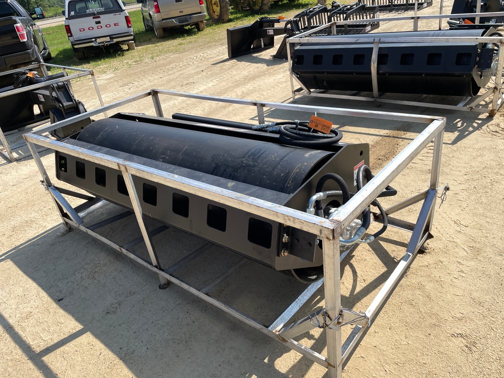 2025 JCT Heavy Duty 72" Skid Steer Vibratory Roller 