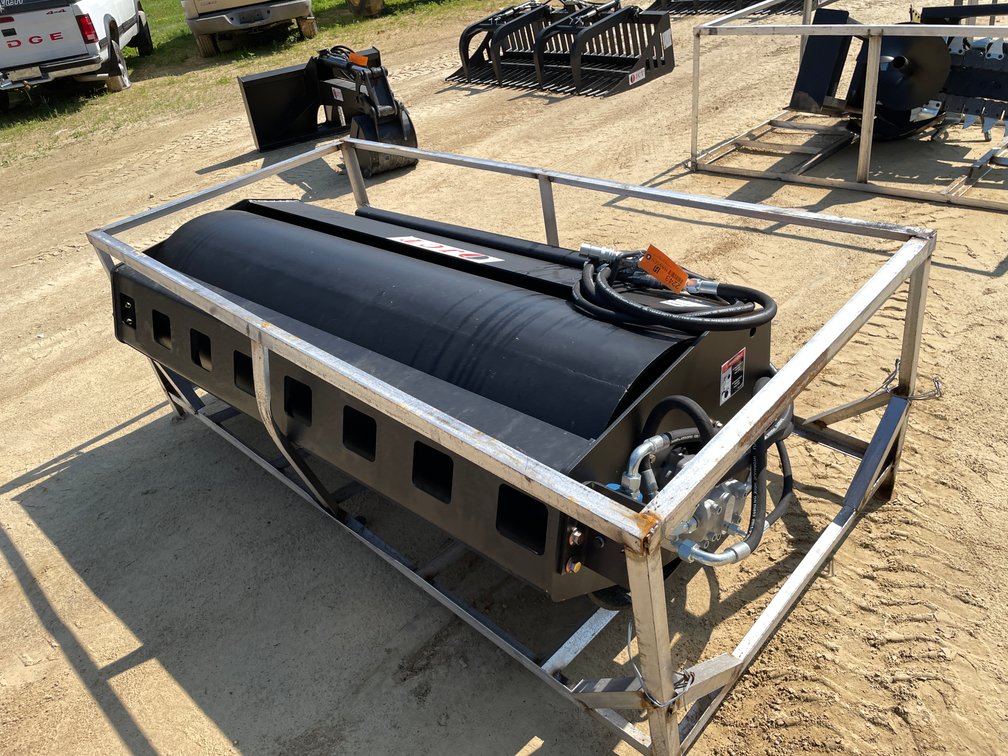 2025 JCT Heavy Duty 72" Skid Steer Vibratory Roller 