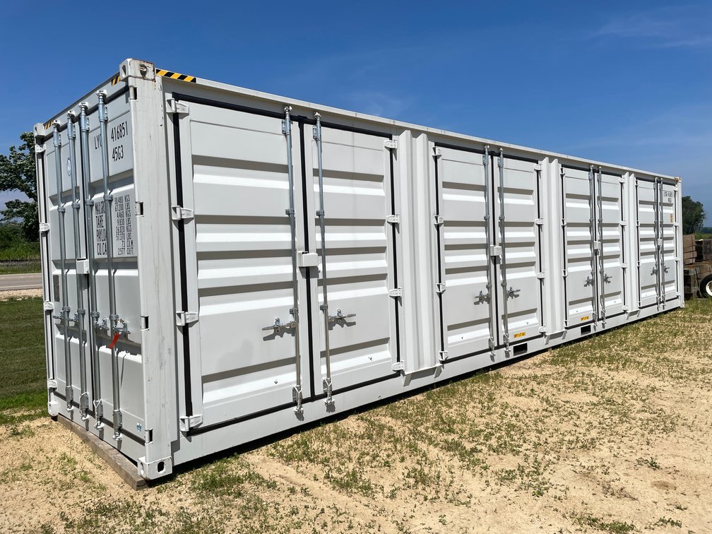 40' High Cube Multi-Door Shipping Container 