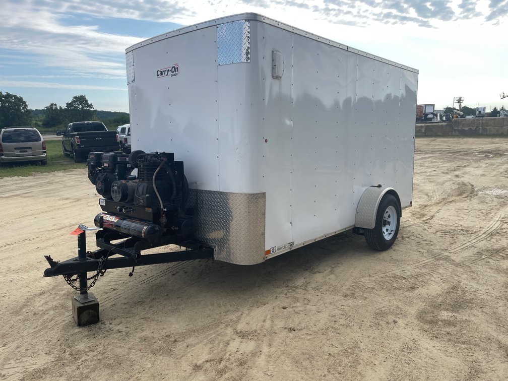 12' SPI Spray Foam Unit Trailer (No Title) 