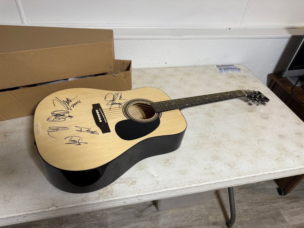 Journey Signed Guitar