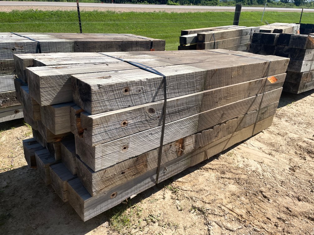 Bundle Used Guard Rail Post