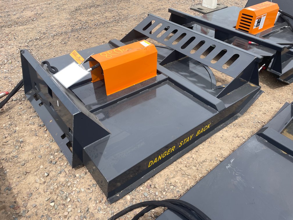 Unused 2025 Wolverine Skid Steer Brush Cutter Attachment