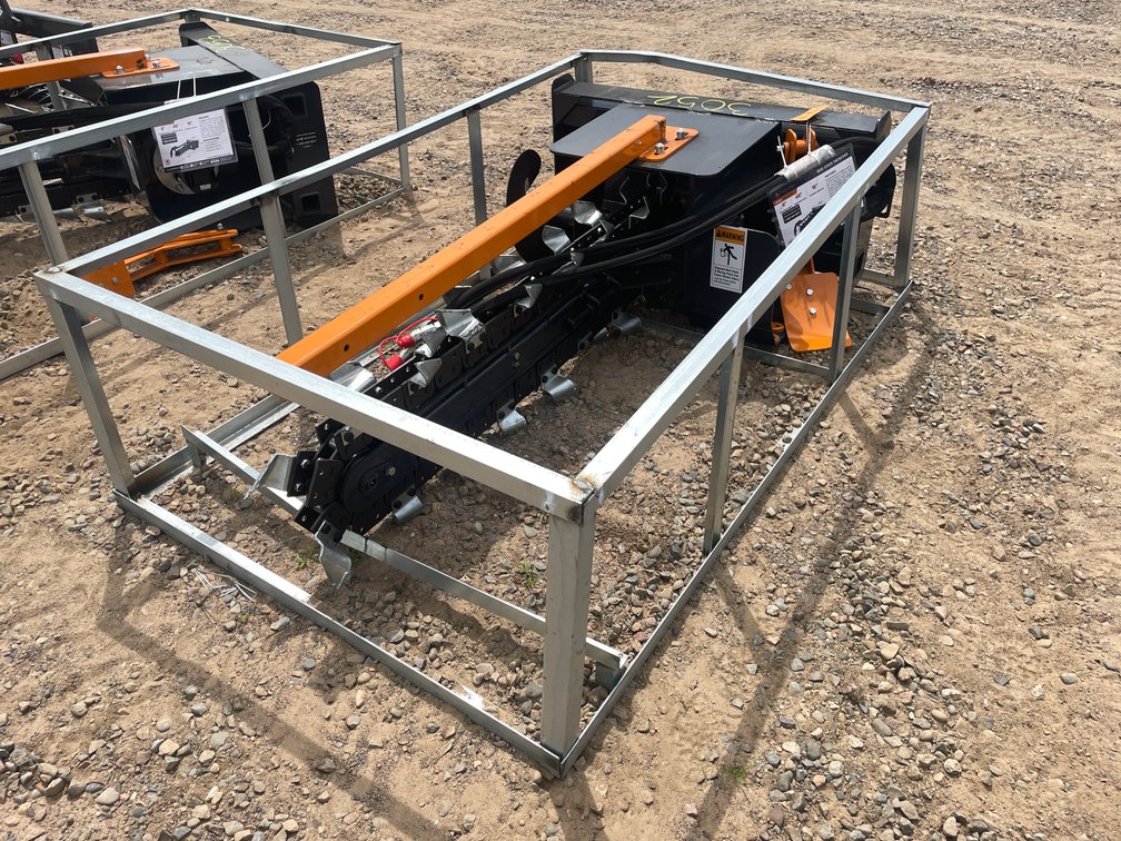 Unused 2025 Wolverine Skid Steer Trencher Attachment
