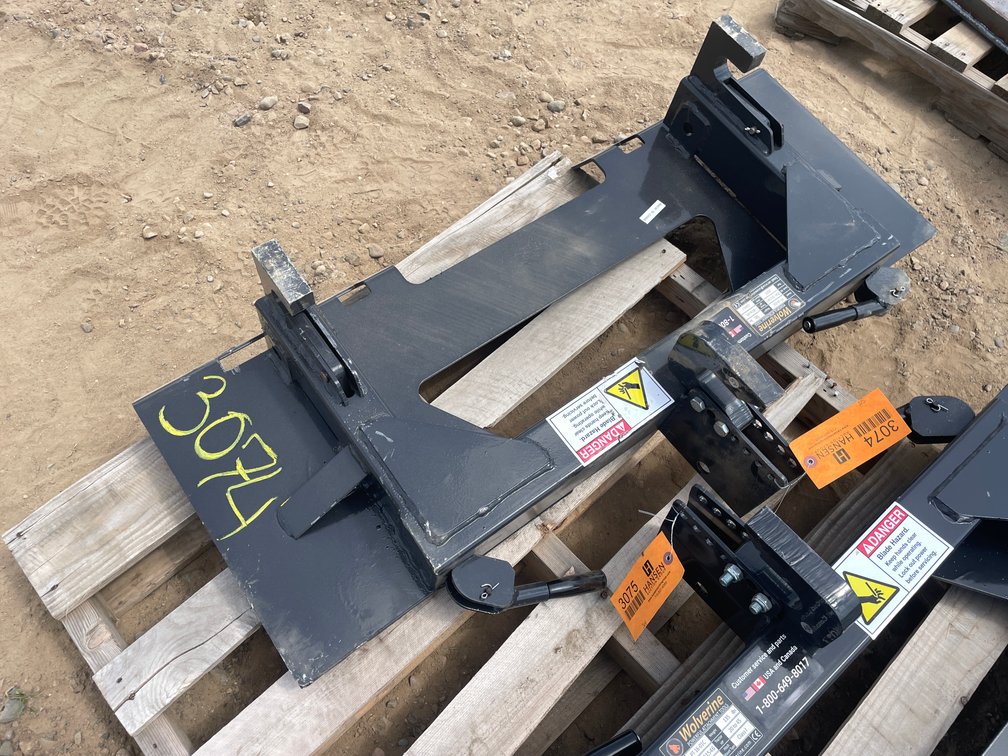 Unused 2025 Wolverine 3 Point Quick Tach