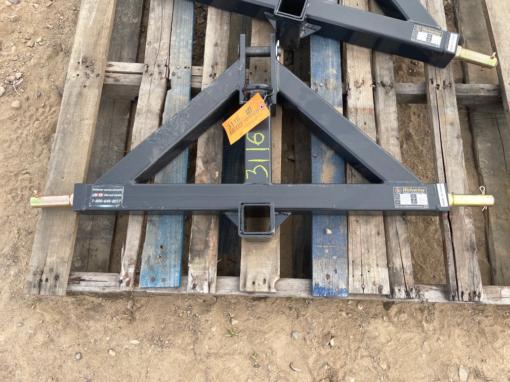 Unused 2025 Wolverine Skid Steer Class 2 Quick Hitch 