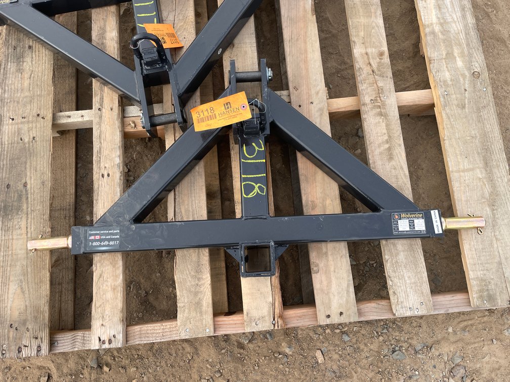 Unused 2025 Wolverine Skid Steer Class 2 Quick Hitch 