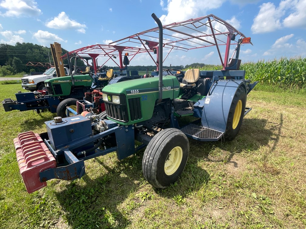 John Deere 5220 Tractor with Sod Cutter Attachment (Zimmerman, MN)