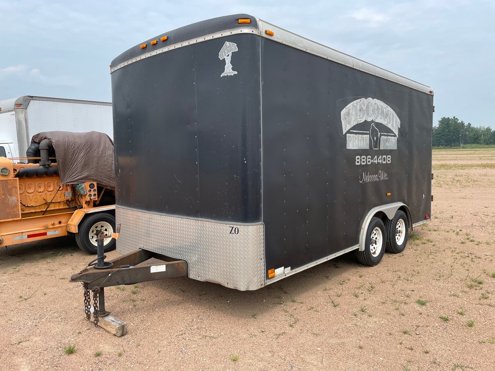 2006 16.5' Tandem-Axle Enclosed Trailer (Has WI Title)