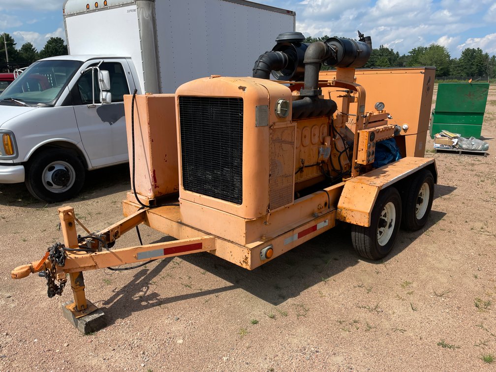 Hydro Blaster Trailer (No Title)