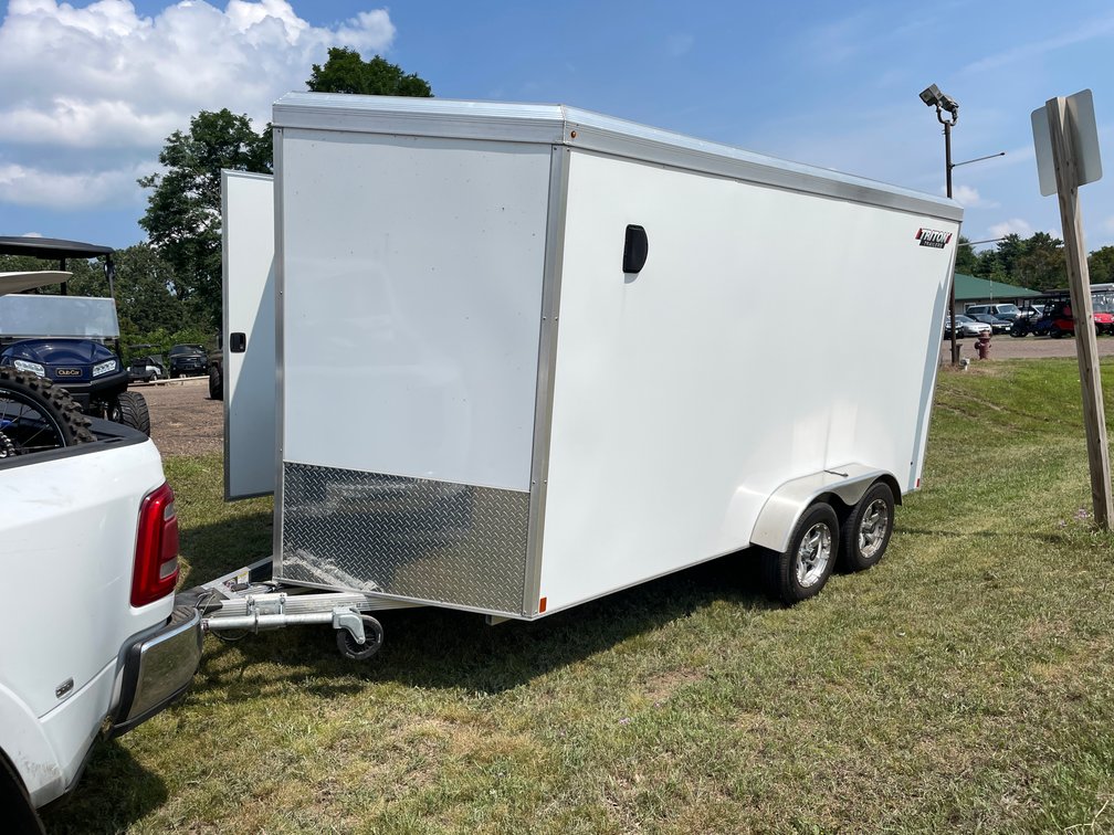 2021 Triton 14' Tandem Axle Enclosed Trailer  (Title in Delay)   