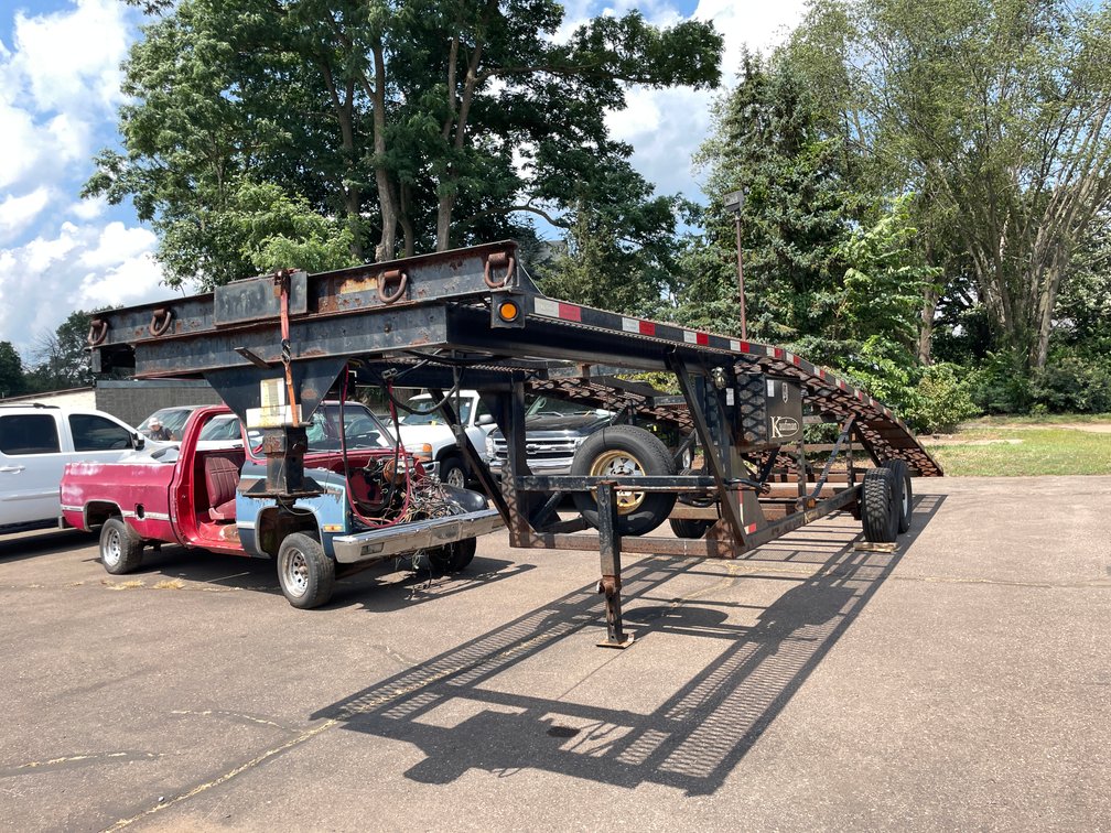 2019 Fabrique Mfg. Kaufman Tandem Axle Car Hauler (Has WI Title)