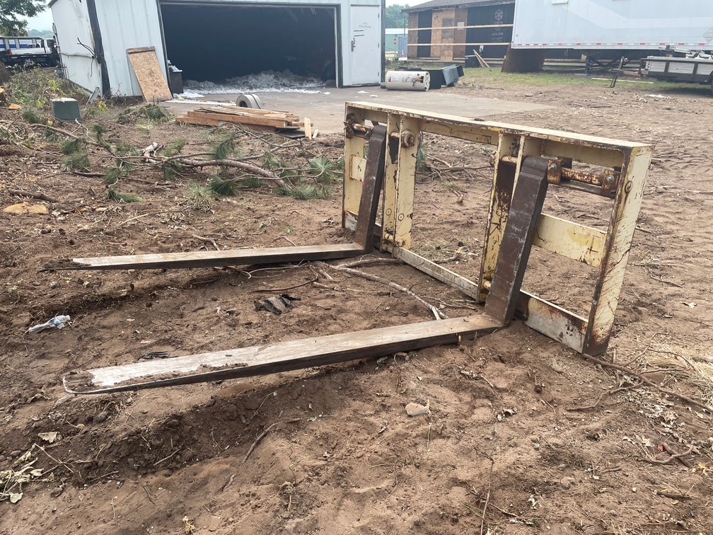 Set of Wheel Loader Forks