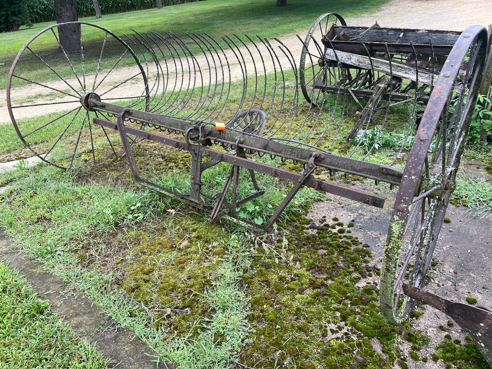 Antique Hay Cutter