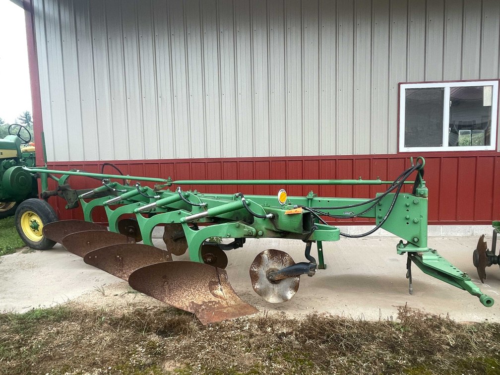 John Deere 4 Bottom Plow Tiller 