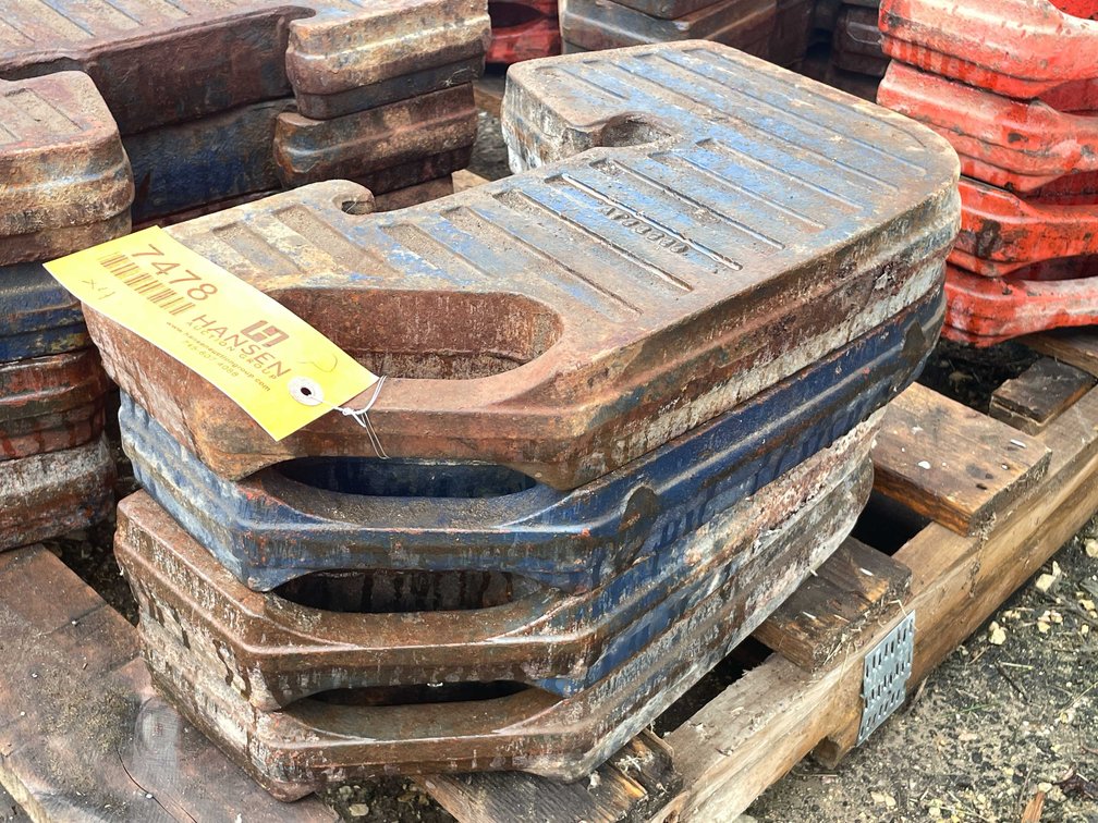 (4) Tractor Weights