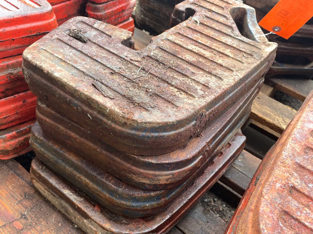 (4) Tractor Weights