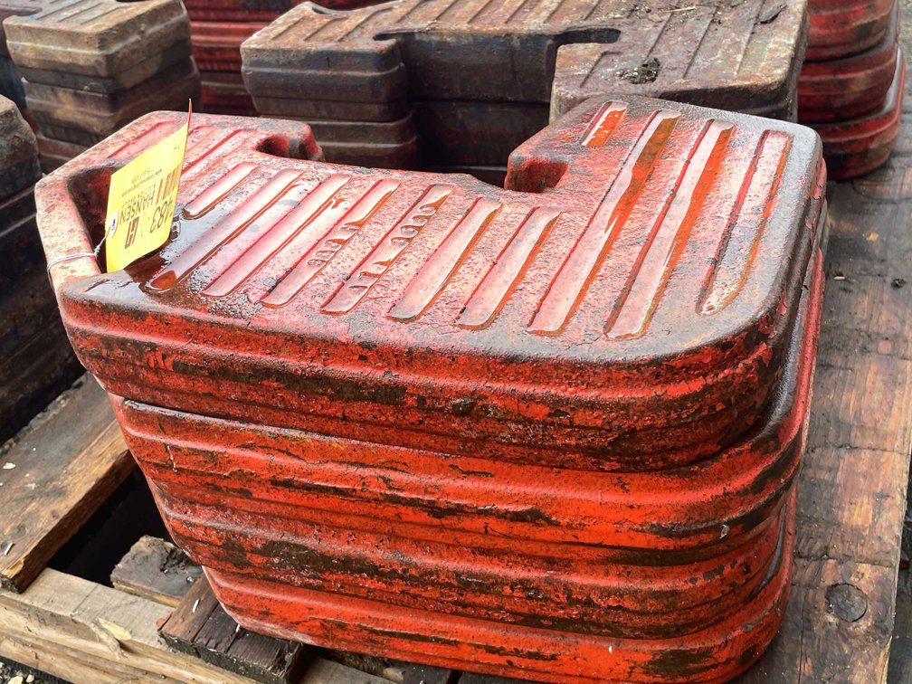 (4) Tractor Weights