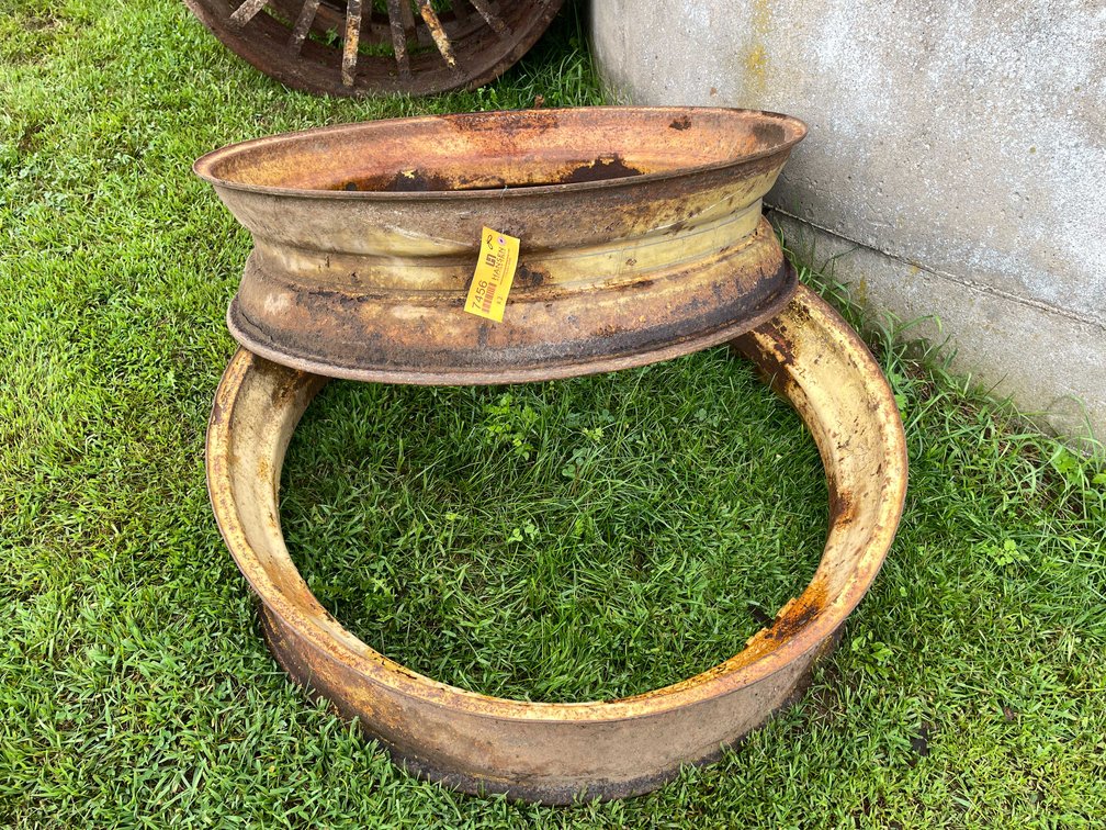 Pair of Tractor Tire Rims