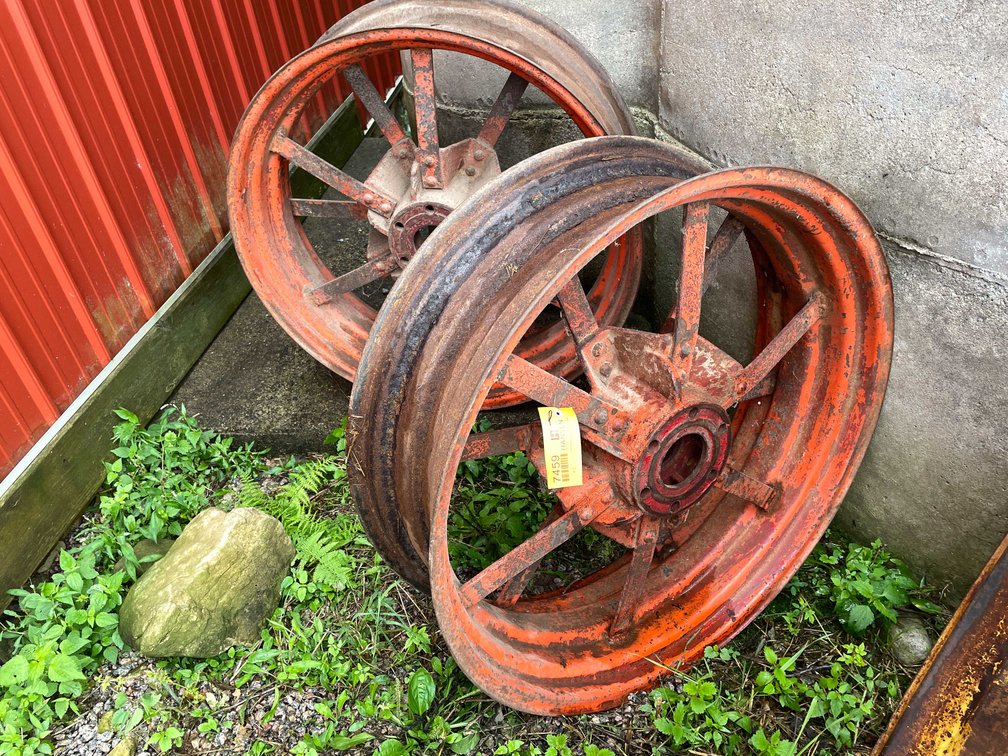 Pair of Tractor Tire Rims