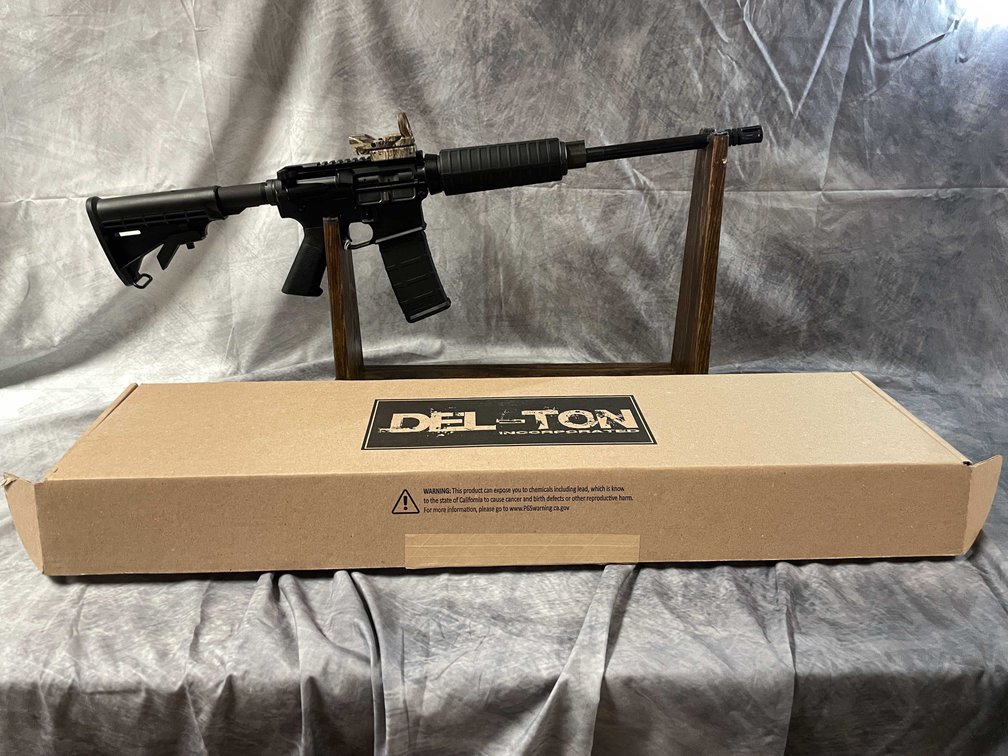 Delton  AR-15 5.56 NATO Semi-Auto Rifle, SN: DTI-S302150