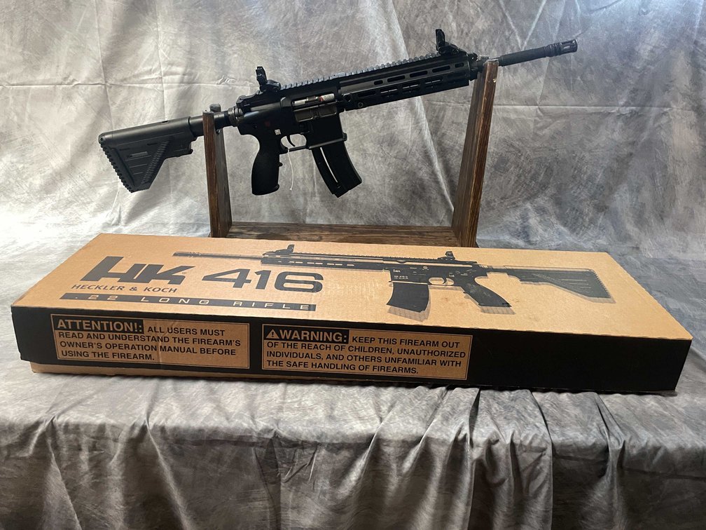 Heckler and Koch  4/6 AR-Style  22 LR Semi-Auto Rifle, SN: HB075574