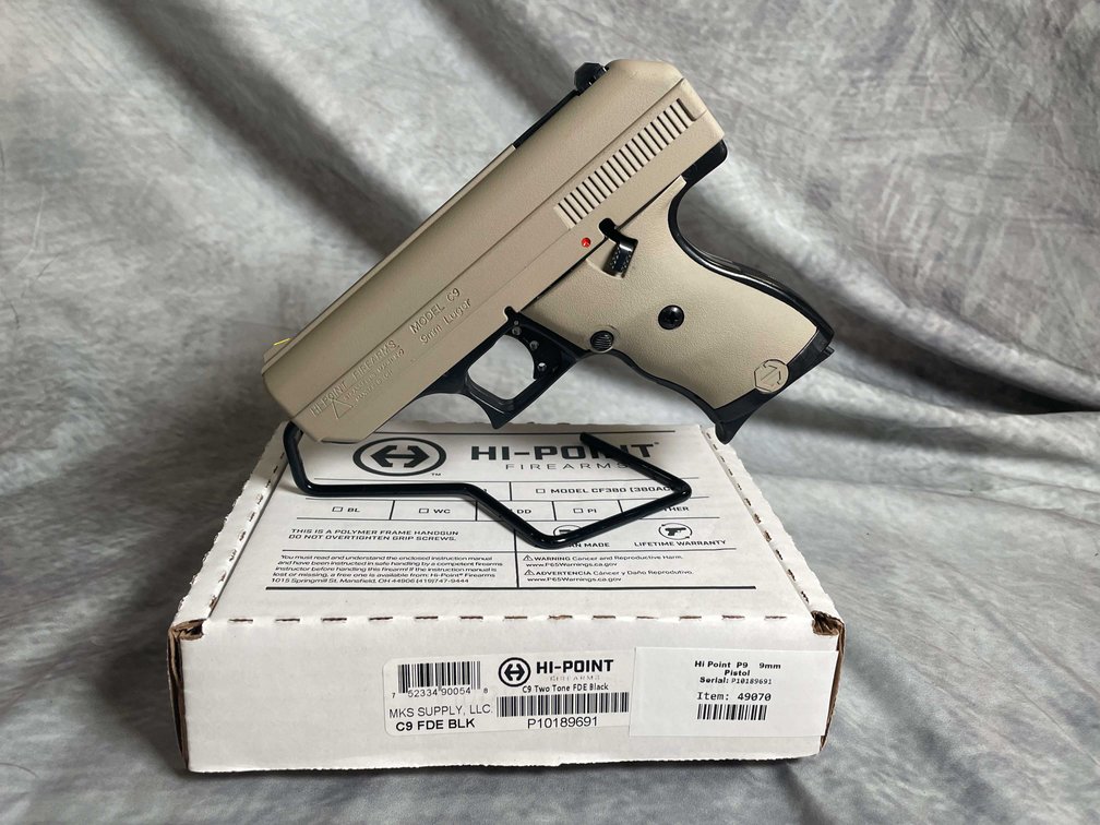 Hi-Point P9 9mm Luger Semi-Auto Pistol, SN: P10189691
