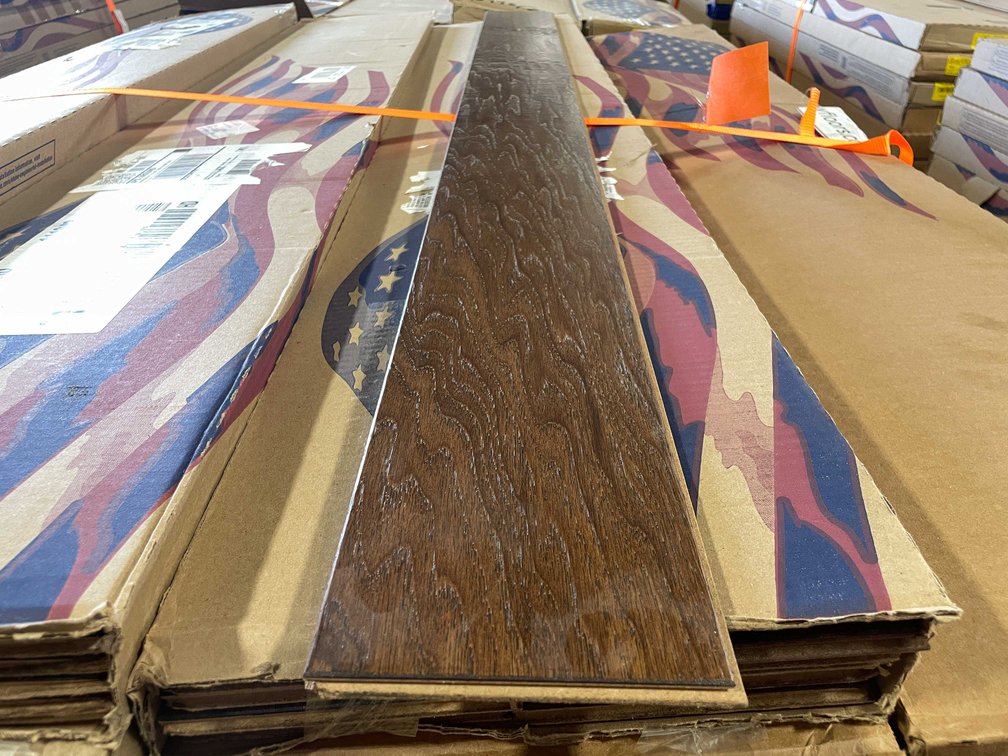 1,325 Sq. Ft. Shaw WARM SUNSET Engineered Wood Flooring  (B)