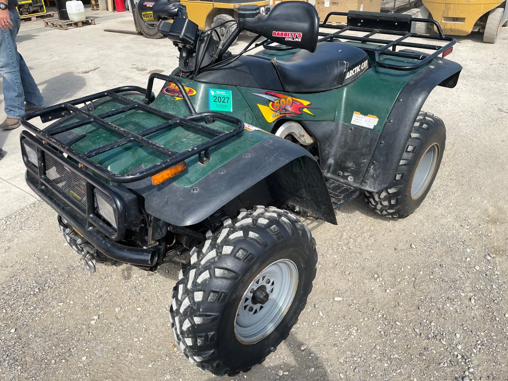 1998 Arctic Cat 500 4x4 ATV (Has WI Reg. Card)