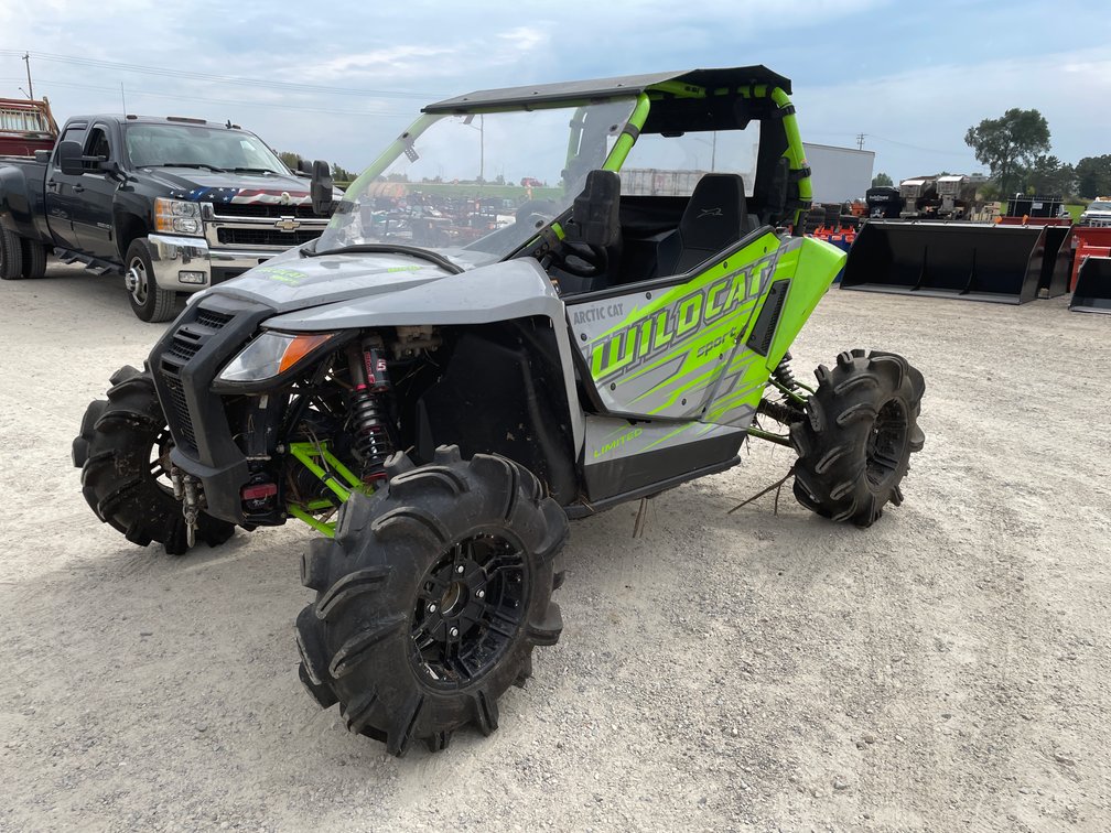 2017 Arctic Wildcat 700 4x4 UTV (Has WI Reg. Card)