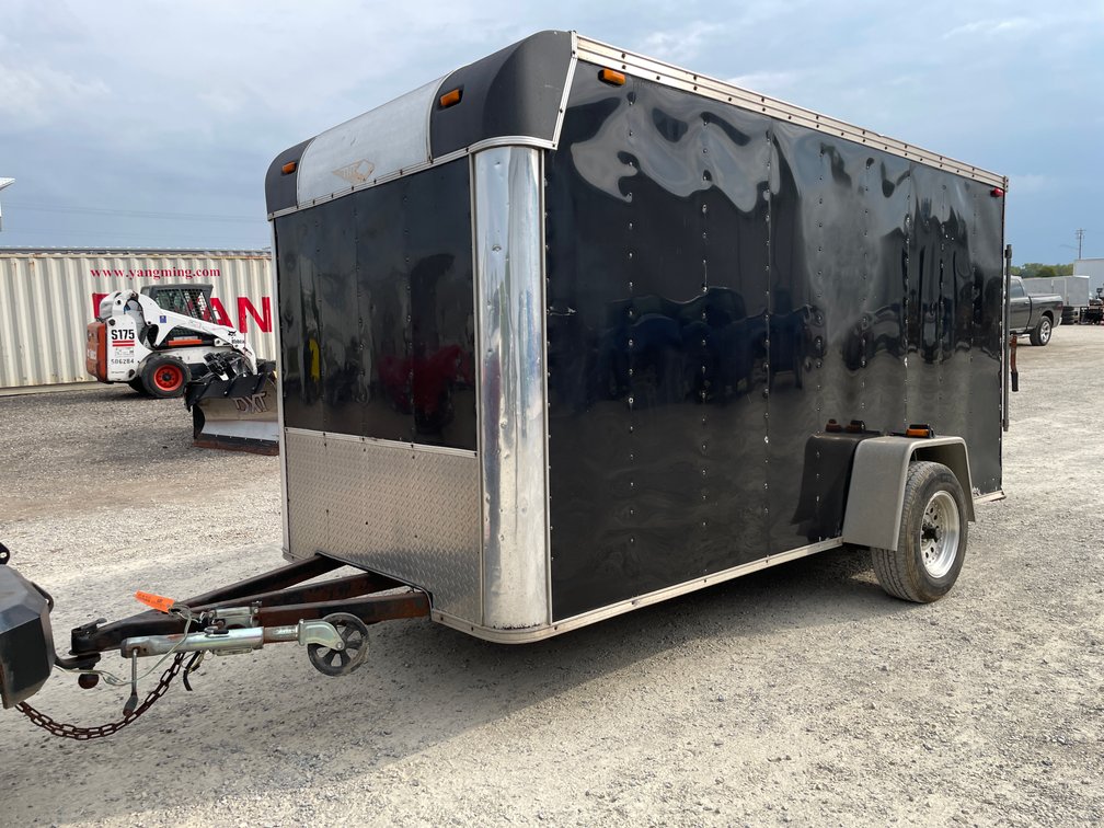 12' Single Axle Enclosed Trailer (No Title)