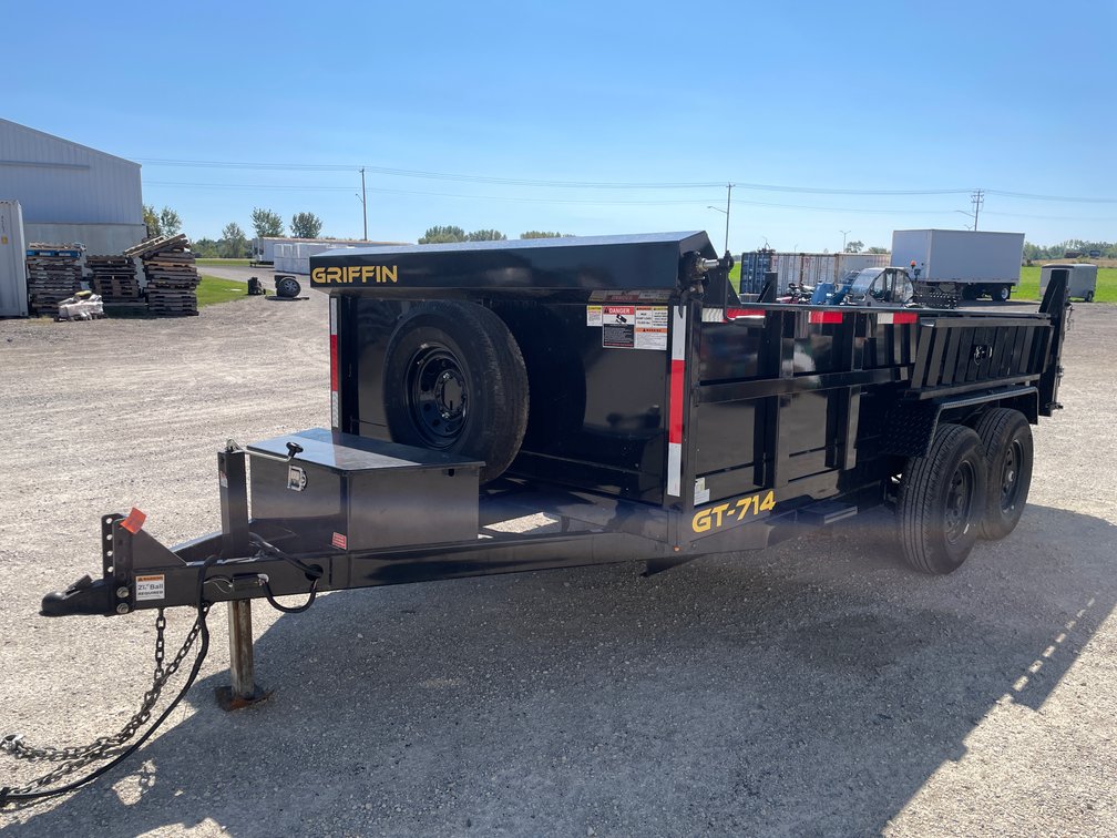 2023 Griffin Dump Trailer GT 714 (Has WI Title)