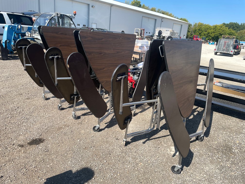 (3) Cafeteria Tables