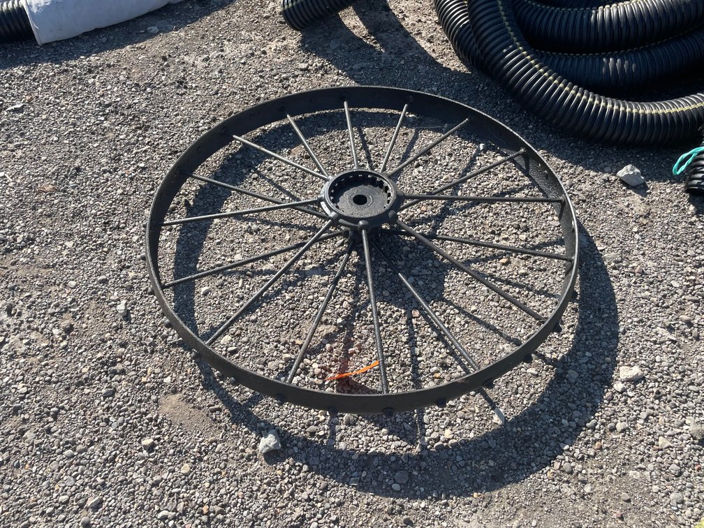Spoked Iron Wheel