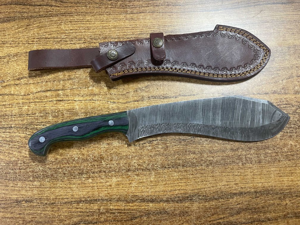 Firestorm Damascus Steel Machete (T6)
