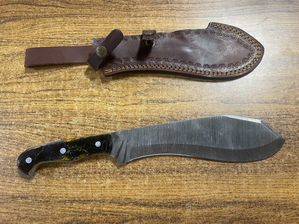 Firestorm Damascus Steel Machete (T6)