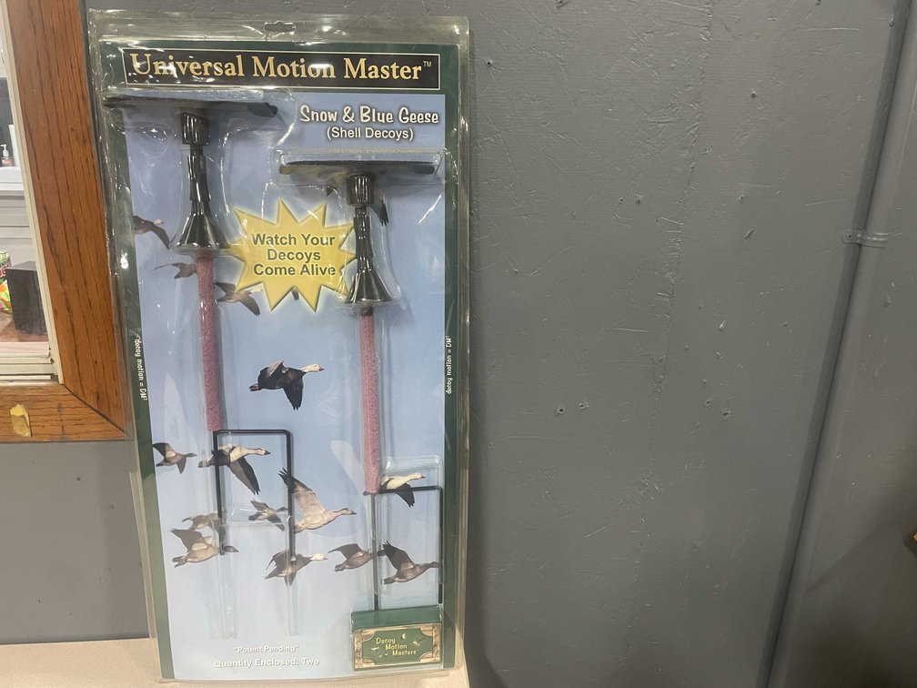 Snow And Blue Geese Decoy Stands (T14)