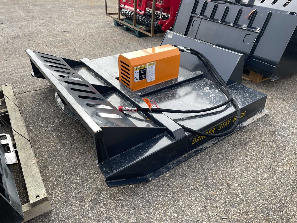Unused 72" Wolverine Skid Steer Brush Mower (O11)