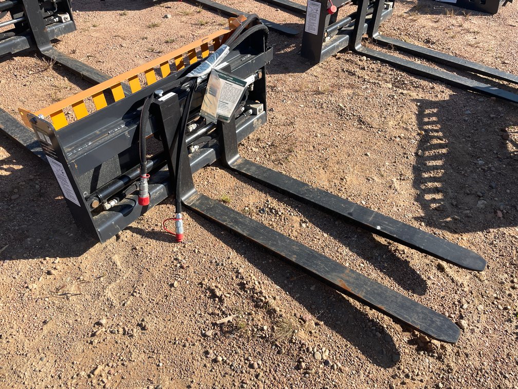 Wolverine Pallet Fork Hydraulic Adjustable Attachment