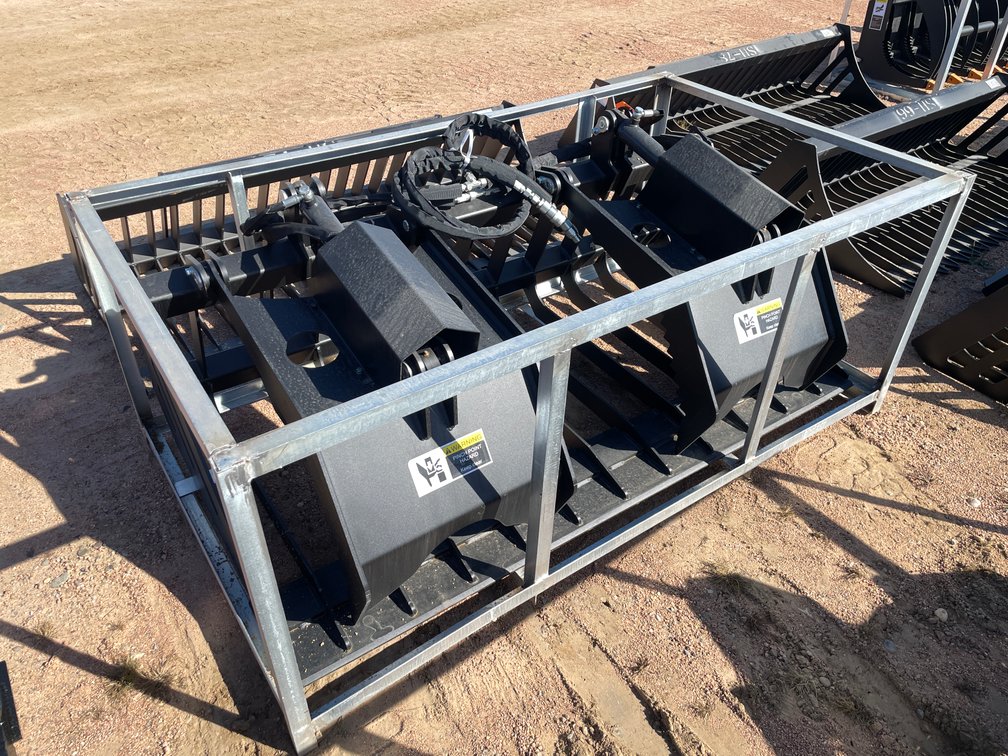 72" Rock Grapple Bucket Attachment