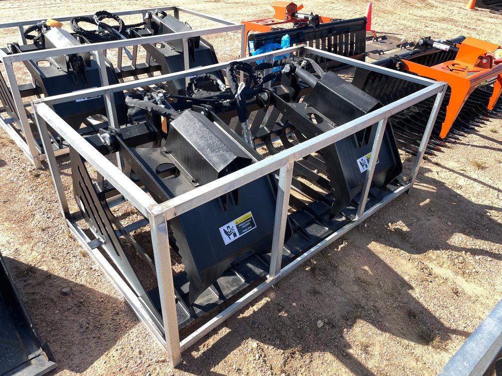 72" Rock Grapple Bucket Attachment