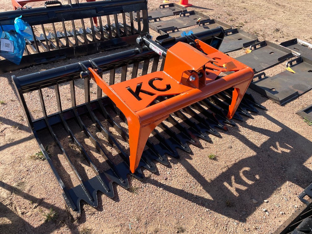 76" Skeleton Grapple Bucket Attachment