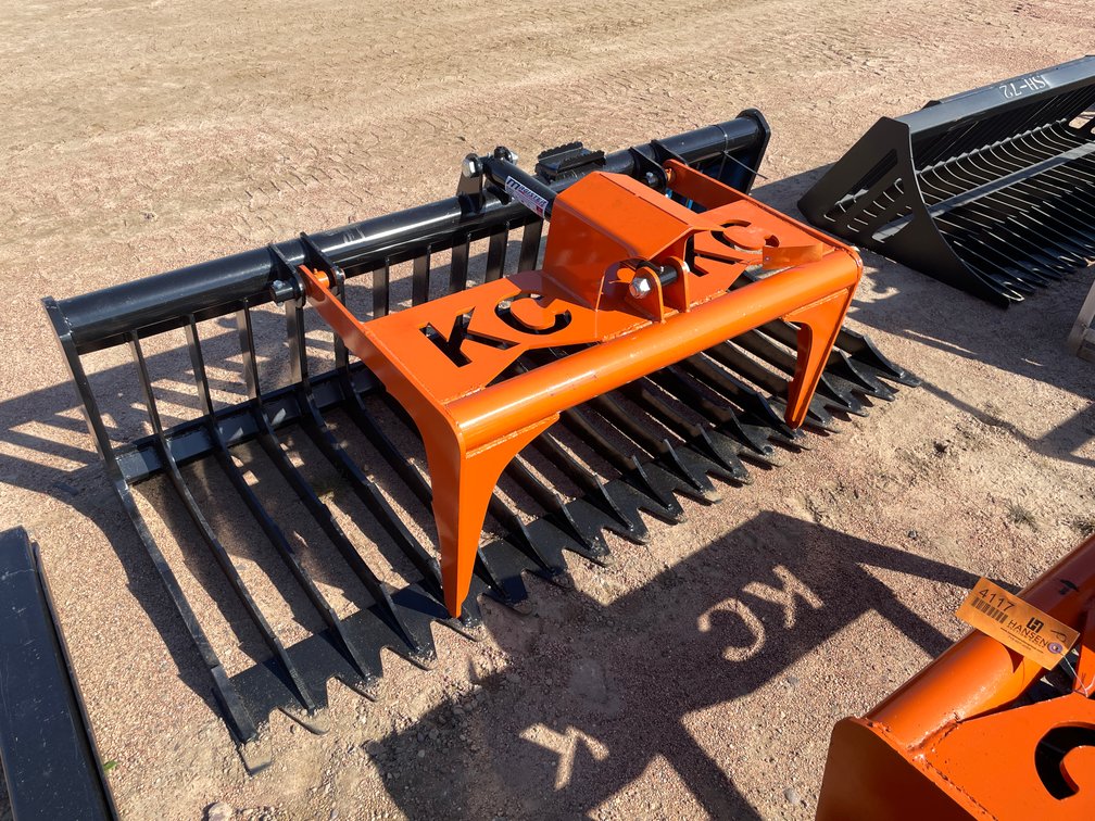 76" Skeleton Grapple Bucket Attachment