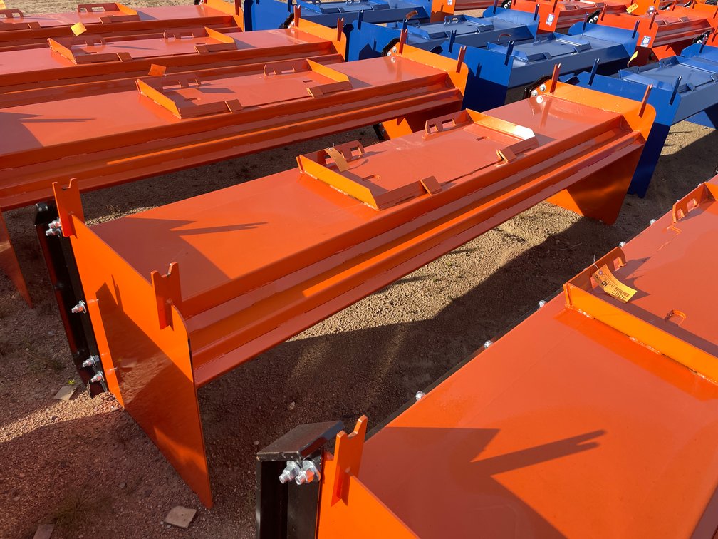 10' HD Snow Pusher Attachment 