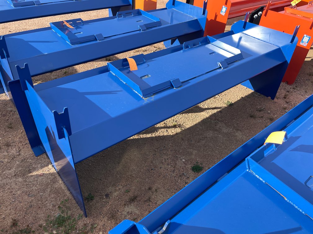 8' Snow Pusher Attachment