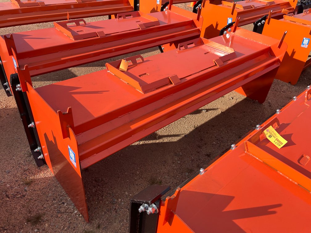 8' HD Snow Pusher Attachment 