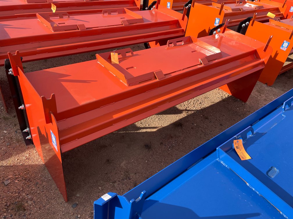 8' HD Snow Pusher Attachment 